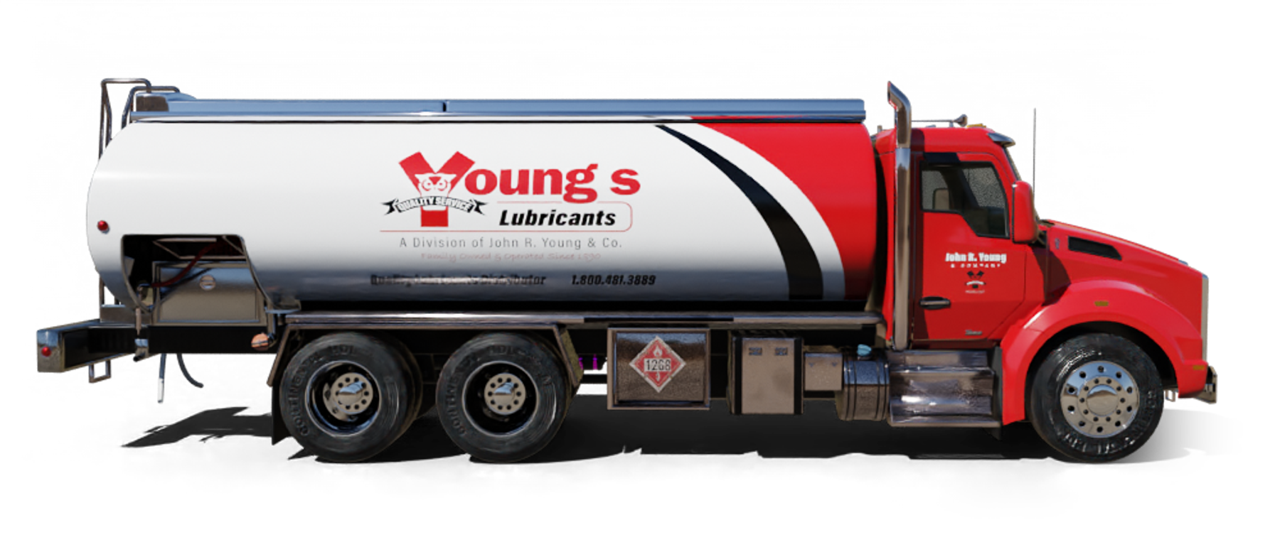 Heatly Oil truck Heatly Oil Truck in front of metro line