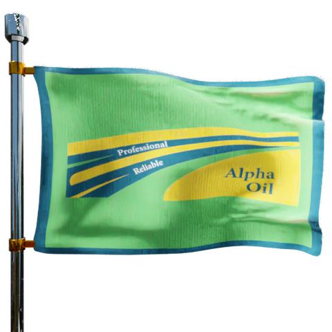Alpha Oil Company Inc Heating Oil Prices Flag Photo of Alpha Oil Company Inc flag denoting best heating oil prices the company offers