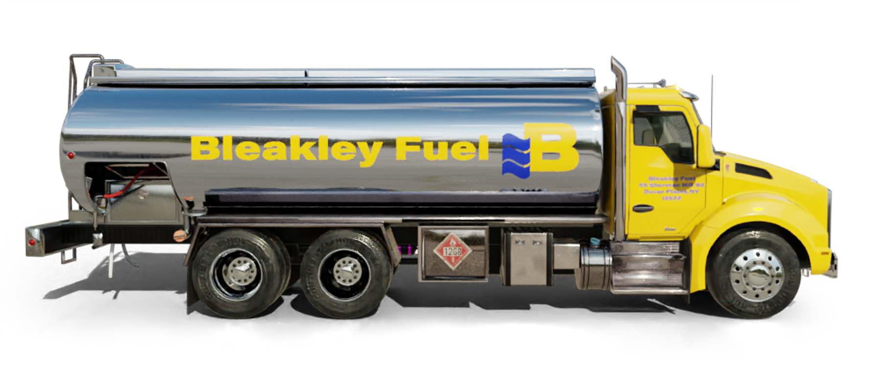 Bolla Oil Heating Oil Truck Bolla Oil residential home heating oil truck at the intersection of Bedford Ave and Pettit Ave in Bellmore, Long Island, New York delivering fuel oil.