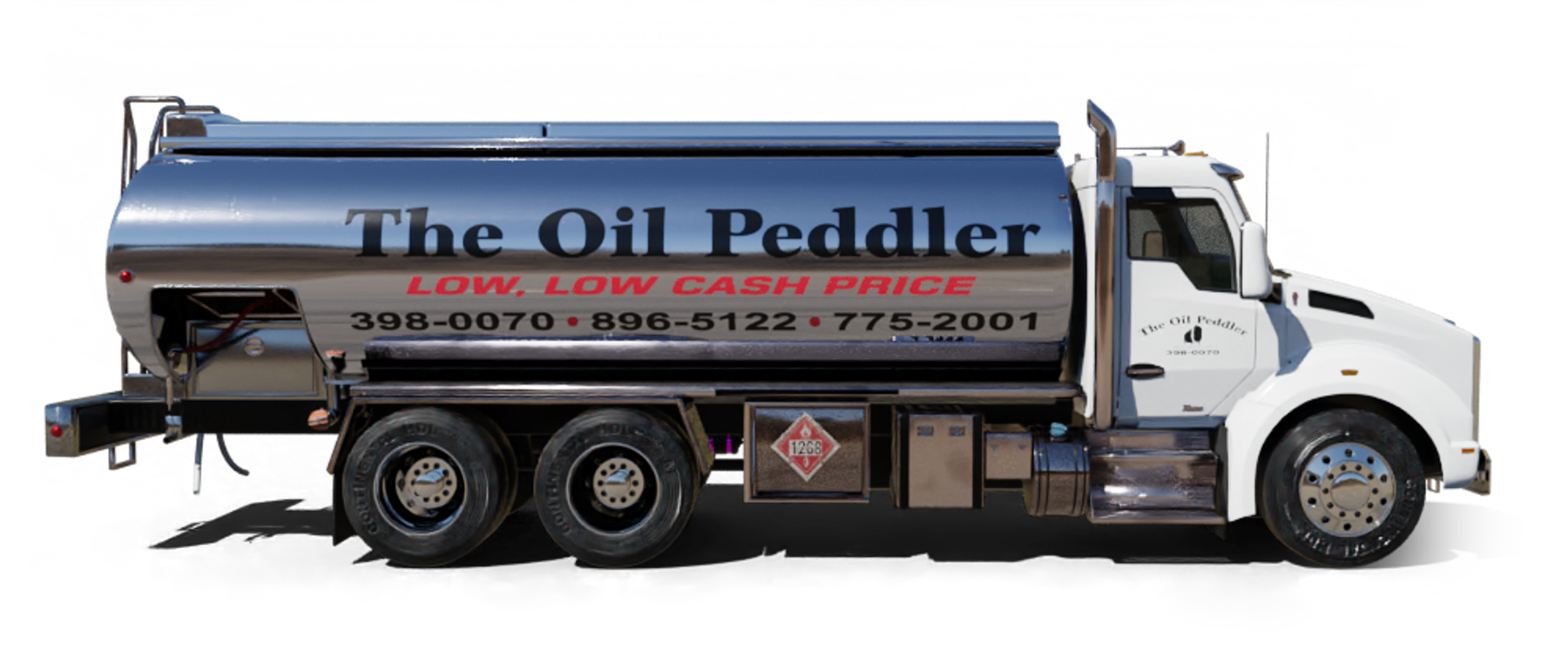 Petro Inc Heating Oil Truck Petro Inc residential home heating oil truck in front of the LIRR station in Lindenhurst, Long Island, New York delivering fuel oil.