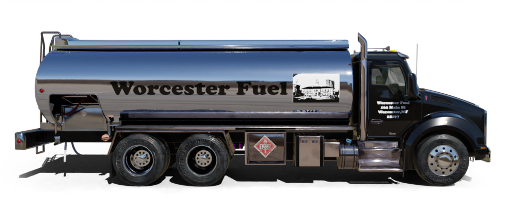 Worcester Fuel Oil Inc Cash Oil Assoc truck price image 12632 heating oil truck to accompany the number 2 heating oil price for that company