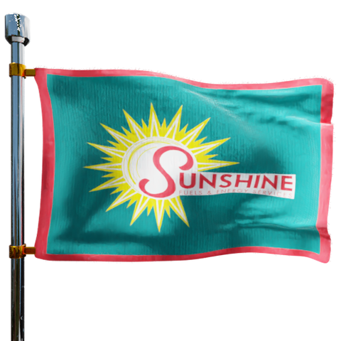 Sunshine Fuels & Energy Service Heating Oil Prices Flag Photo of Sunshine Fuels & Energy Service flag denoting best heating oil prices the company offers