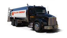 Falconi Energy Cash Heating Oil truck Photo of a Falconi Energy heating oil truck