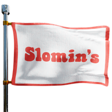 Slomin's Inc Heating Oil Prices Flag Photo of Slomin's Inc flag denoting best heating oil prices the company offers
