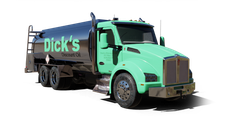 Dick's Discount Oil Cash Heating Oil truck Photo of a Dick's Discount Oil heating oil truck