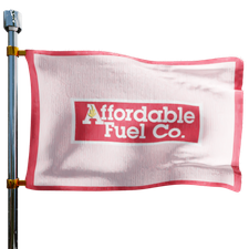 Affordable Fuels LLC Heating Oil Prices Flag Photo of Affordable Fuels LLC flag denoting best heating oil prices the company offers