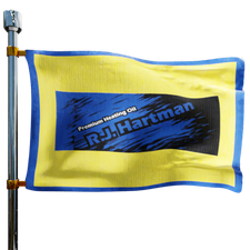 R J Hartman Inc Heating Oil Prices Flag Photo of R J Hartman Inc flag denoting best heating oil prices the company offers