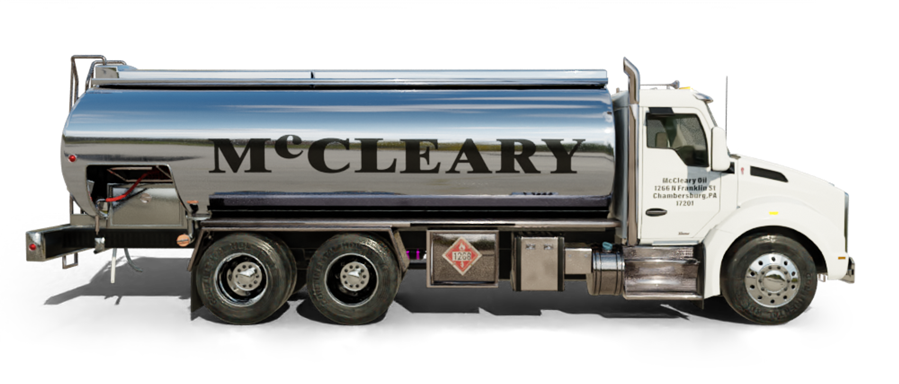 Heatly Oil truck Heatly Oil Truck in front of metro line