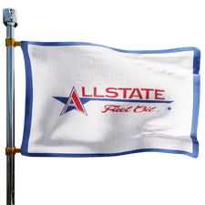 Allstate Fuel Oil LLC Heating Oil Prices Flag Photo of Allstate Fuel Oil LLC flag denoting best heating oil prices the company offers