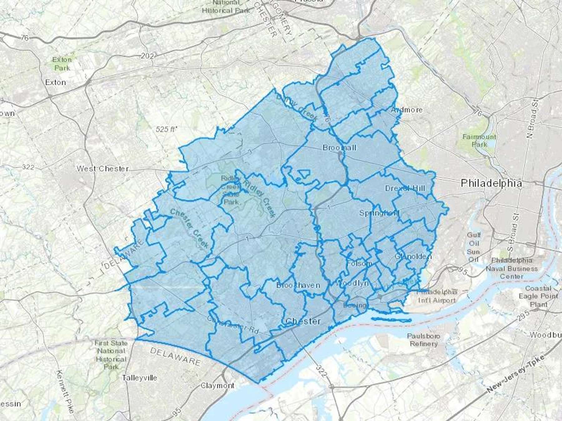Allstate Fuel Oil LLC Cash Heating Oil Delivery Map Map With The Allstate Fuel Oil LLC Heating Oil Delivery Area Shaded In Blue
