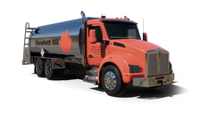 Hewlett Oil Services Inc Cash Heating Oil truck Photo of a Hewlett Oil Services Inc heating oil truck