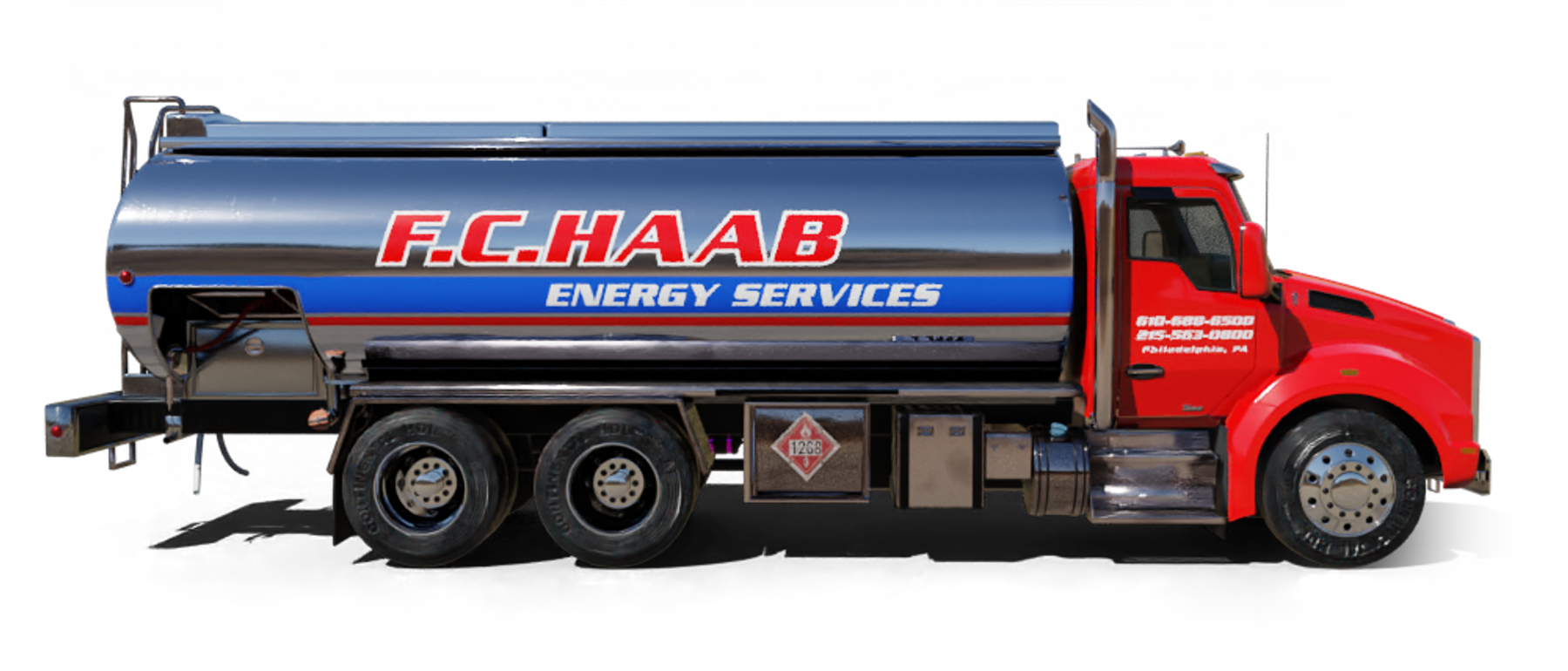 Heatly Oil truck Heatly Oil Truck in front of metro line