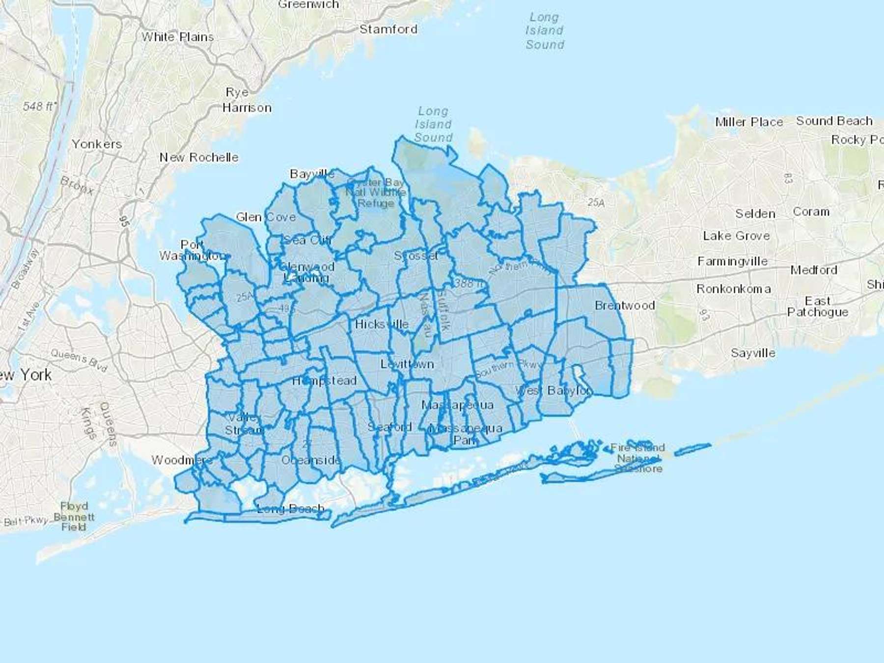 Kardesh Petroleum Cash Heating Oil Delivery Map Map With The Kardesh Petroleum Heating Oil Delivery Area Shaded In Blue