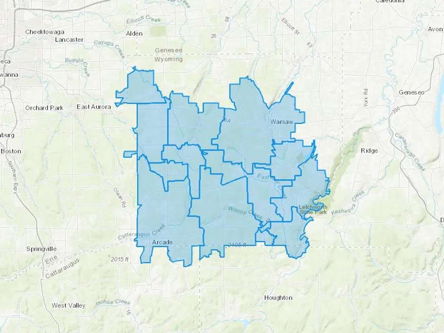 Crabb Oil And Propane Inc Cash Heating Oil Delivery Map Map With The Crabb Oil And Propane Inc Heating Oil Delivery Area Shaded In Blue