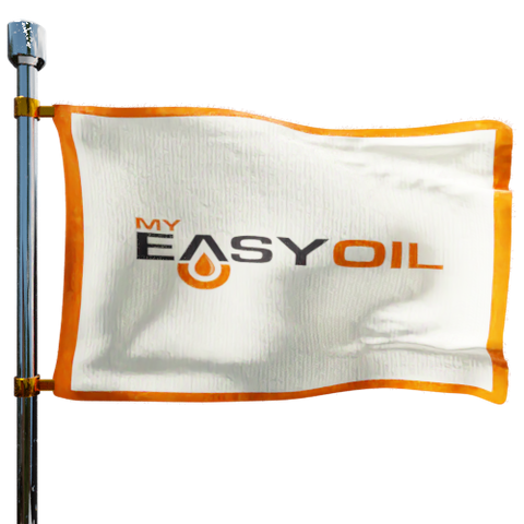My Easy Oil Heating Oil Prices Flag Photo of My Easy Oil flag denoting best heating oil prices the company offers