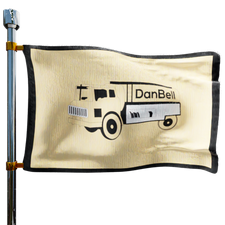 Dan Bell Oil Heating Oil Prices Flag Photo of Dan Bell Oil flag denoting best heating oil prices the company offers