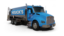 Houck's Fuel Oil Co Inc Cash Heating Oil truck Photo of a Houck's Fuel Oil Co Inc heating oil truck