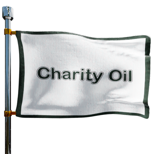 Charity Oil cash heating oil price logo