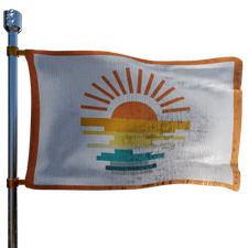 Sunset Fuel Oil Heating Oil Prices Flag Photo of Sunset Fuel Oil flag denoting best heating oil prices the company offers