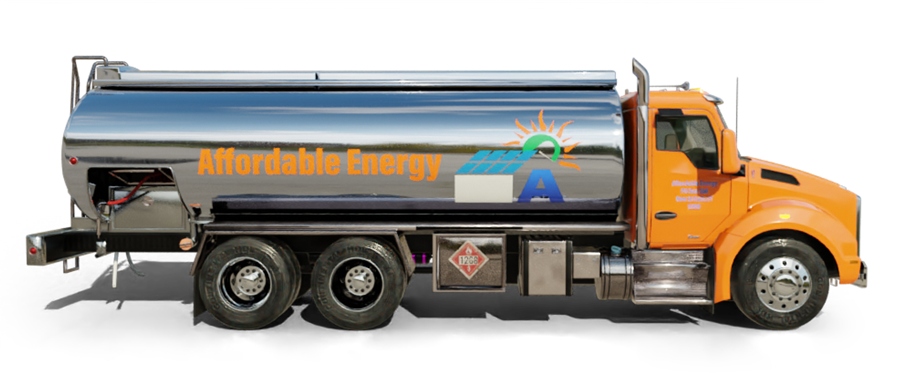 Leo Oil Heating Oil Truck  Leo Oil residential home heating oil truck with a luxury 6 bedroom seaside residence in Central Islip, Long Island, New York delivering fuel oil.