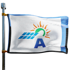 Affordable Energy Inc Heating Oil Prices Flag Photo of Affordable Energy Inc flag denoting best heating oil prices the company offers