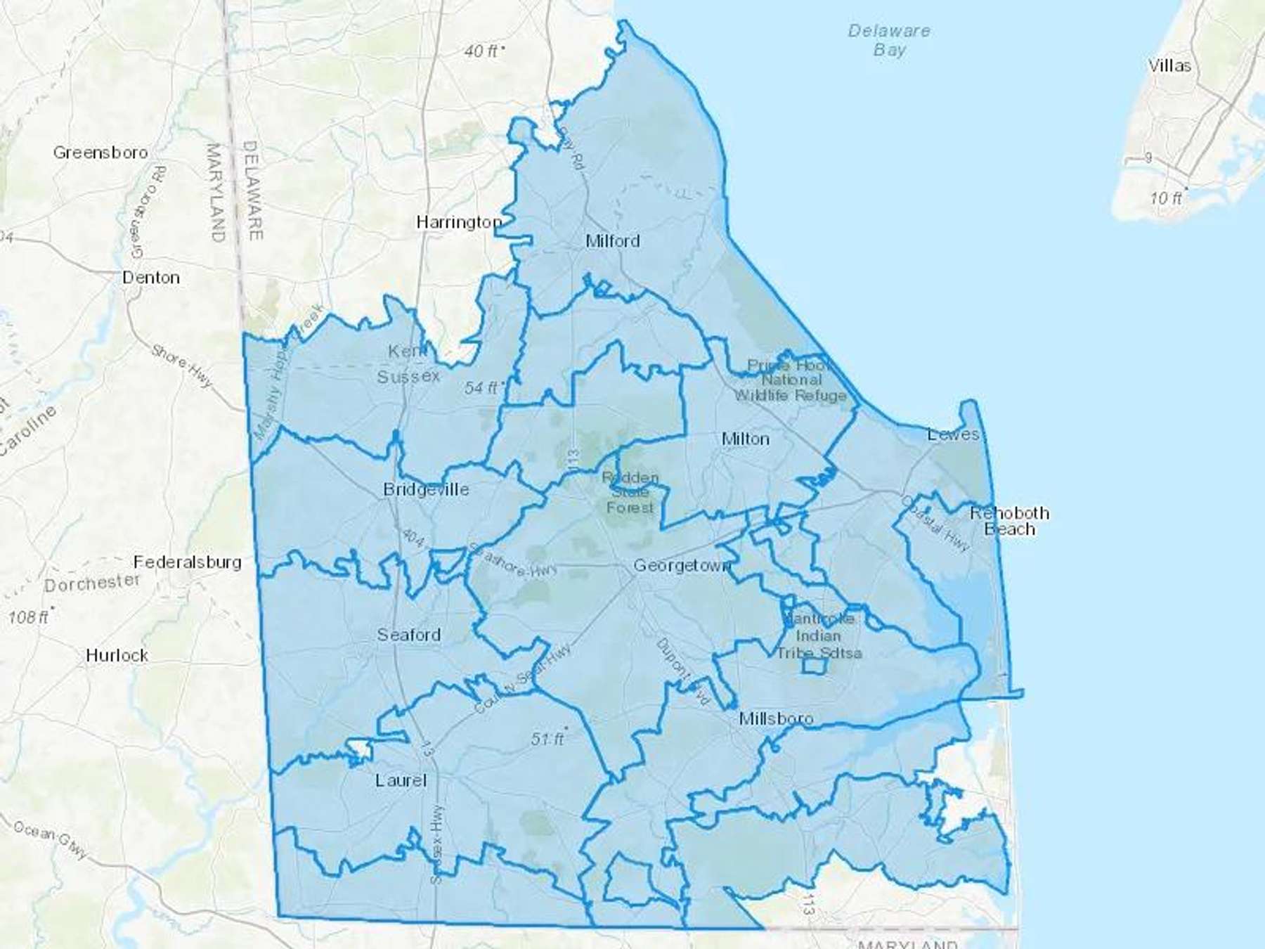 PepUp Cash Heating Oil Delivery Map Map With The PepUp Heating Oil Delivery Area Shaded In Blue