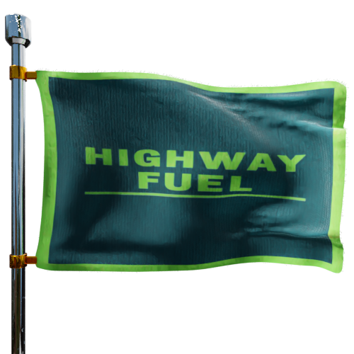 Highway Fuel Heating Oil Price Logo Highway Fuel cash heating oil price logo