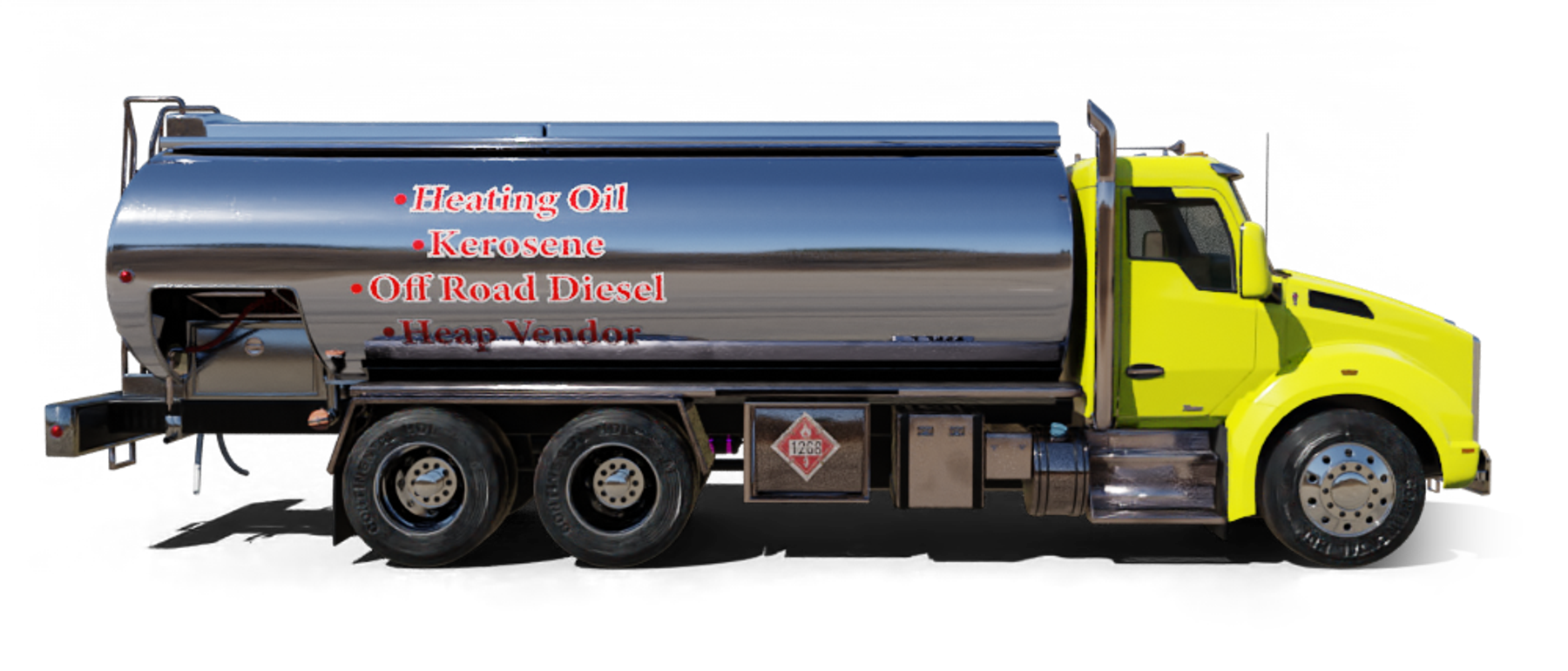 J Thurston Heating Oil Truck J Thurston Heating Oil Truck parked at riverside