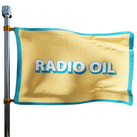 Radio Oil Co Heating Oil Prices Flag Photo of Radio Oil Co flag denoting best heating oil prices the company offers