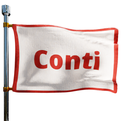 Conti Oil Inc cash heating oil price logo