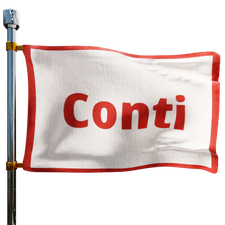 Conti Oil Inc Heating Oil Prices Flag Photo of Conti Oil Inc flag denoting best heating oil prices the company offers