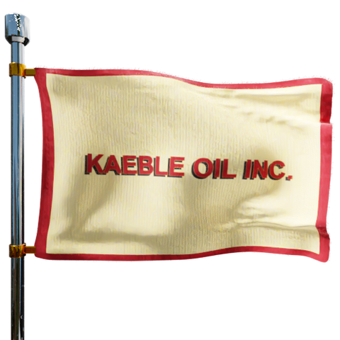 Kaeble Oil Inc Heating Oil Prices Flag Photo of Kaeble Oil Inc flag denoting best heating oil prices the company offers