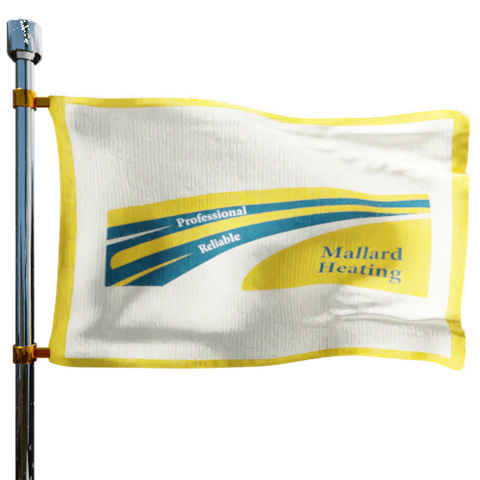Mallard Heating & Fuel Heating Oil Prices Flag Photo of Mallard Heating & Fuel flag denoting best heating oil prices the company offers