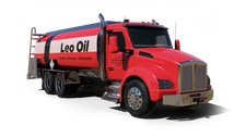 Leo Oil Corporation Cash Heating Oil truck Photo of a Leo Oil Corporation heating oil truck