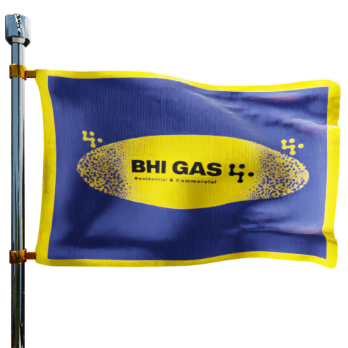 BHI Gas Inc cash heating oil price logo