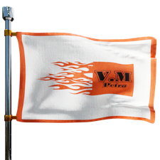 Vm Petro Inc Heating Oil Prices Flag Photo of Vm Petro Inc flag denoting best heating oil prices the company offers