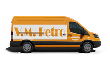 Vm Petro Inc furnace repair van Photo of a Vm Petro Inc furnace repair van