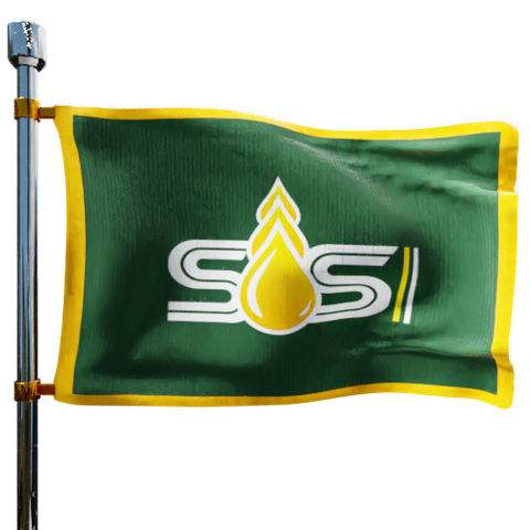 Springers Oil Services Heating Oil Prices Flag Photo of Springers Oil Services flag denoting best heating oil prices the company offers