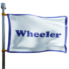 Wheeler Oil Co Heating Oil Prices Flag Photo of Wheeler Oil Co flag denoting best heating oil prices the company offers