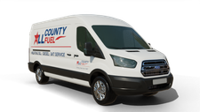 All County Fuel Llc furnace repair van Photo of a All County Fuel Llc furnace repair van