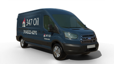 347 Oil Llc furnace repair van Photo of a 347 Oil Llc furnace repair van