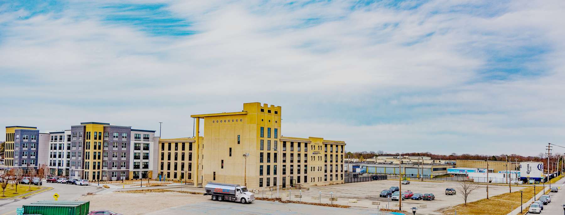 Precision Heating Heating Oil Truck Precision Heating residential home heating oil truck on Wantagh Ave in Levittown, Long Island, New York delivering fuel oil.