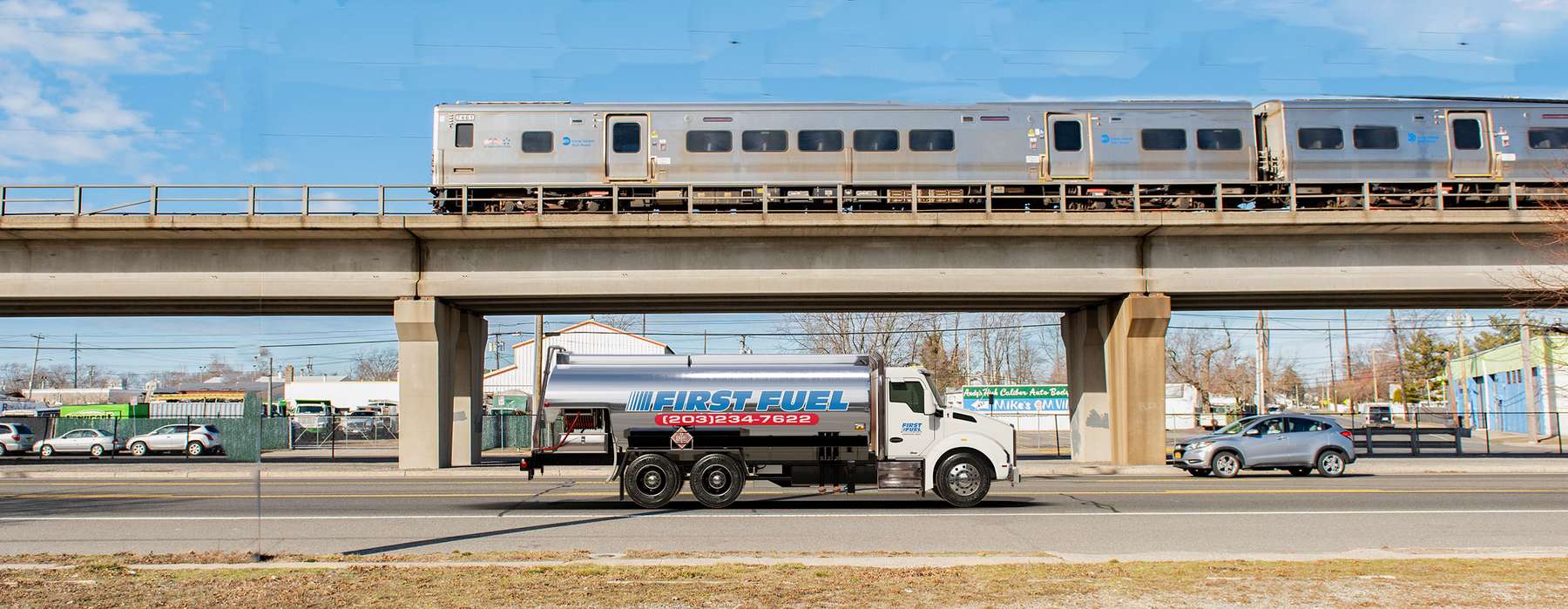 First Fuel Oil Truck at Hamden First Fuel Oil Truck at Hamden