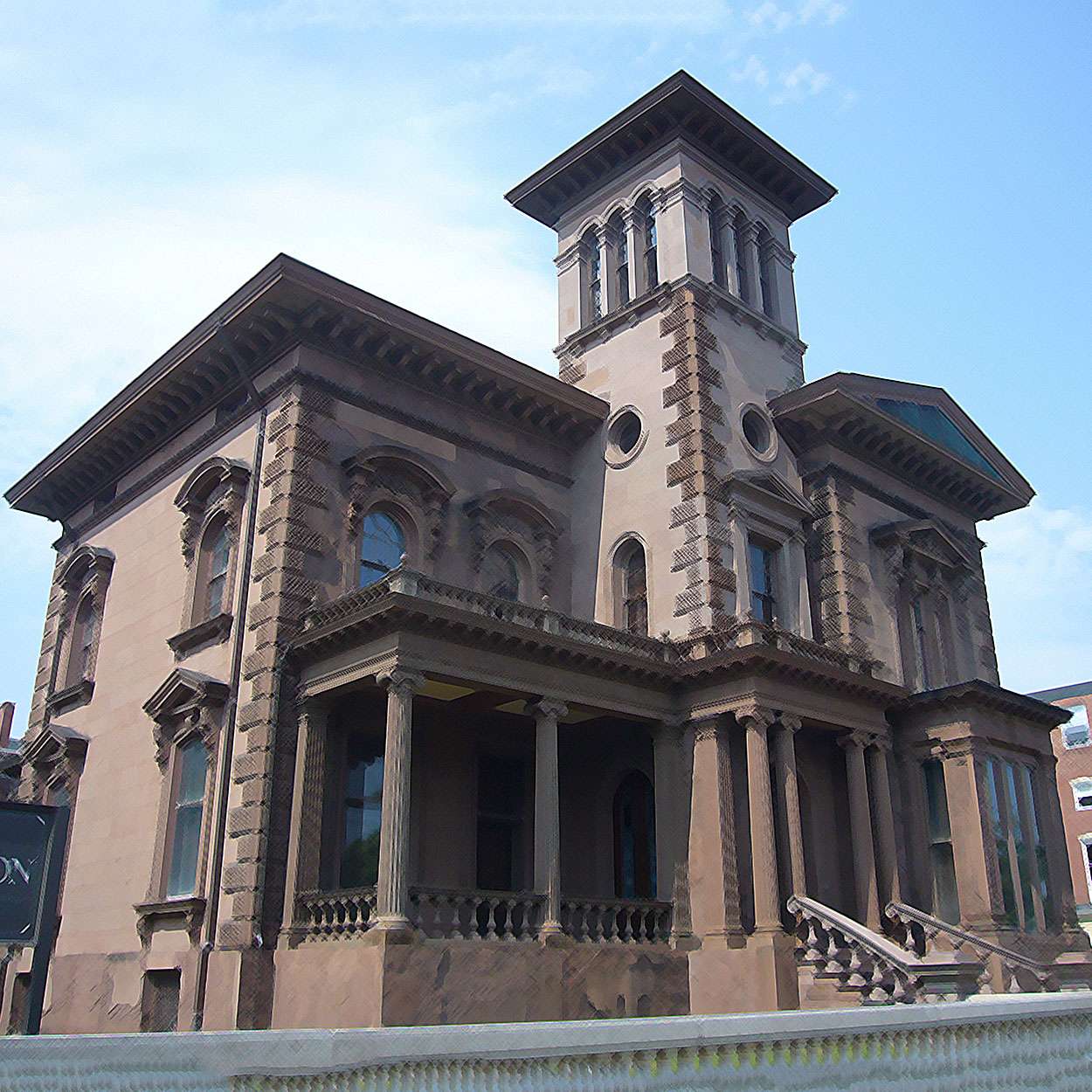 Photo of Victoria Mansion in Maine