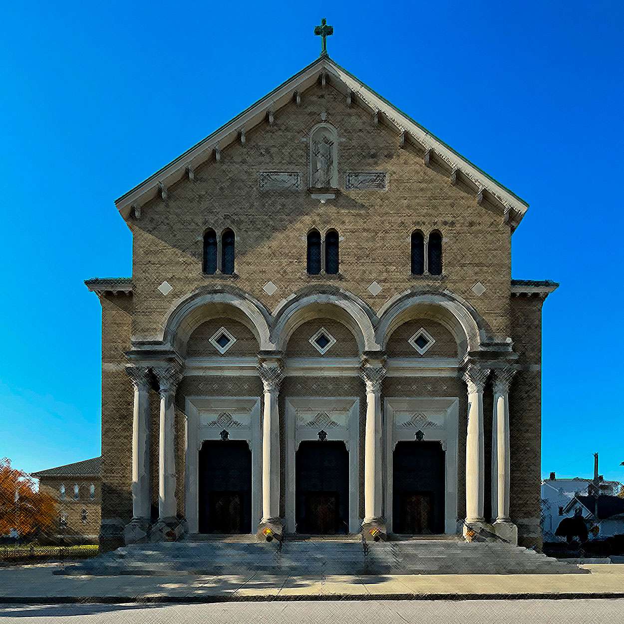 Photo of St. John the Baptist Catholic Church in Rhode Island